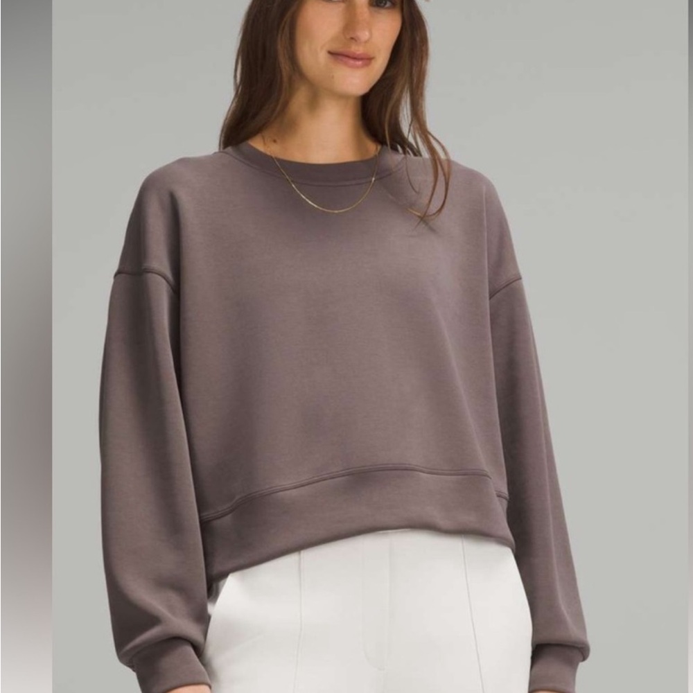 lululemon athletica brown Sweatshirt